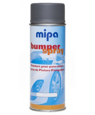Краска Mipa Bumper Paint Spray для бампера темно-серая 400мл аэрозоль фото в интернет магазине Новакрас.ру